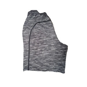 LULULEMON MENS PACE BREAKER SHORT 8” BLACK AND WHITE COLOR SIZE MEDIUM